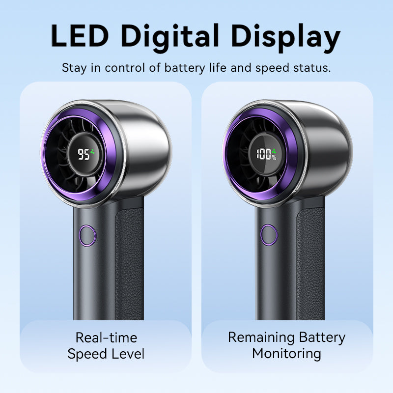 Vention PBBV0 Fan Portable & Adjustable High-Speed 13000 RPM with Display