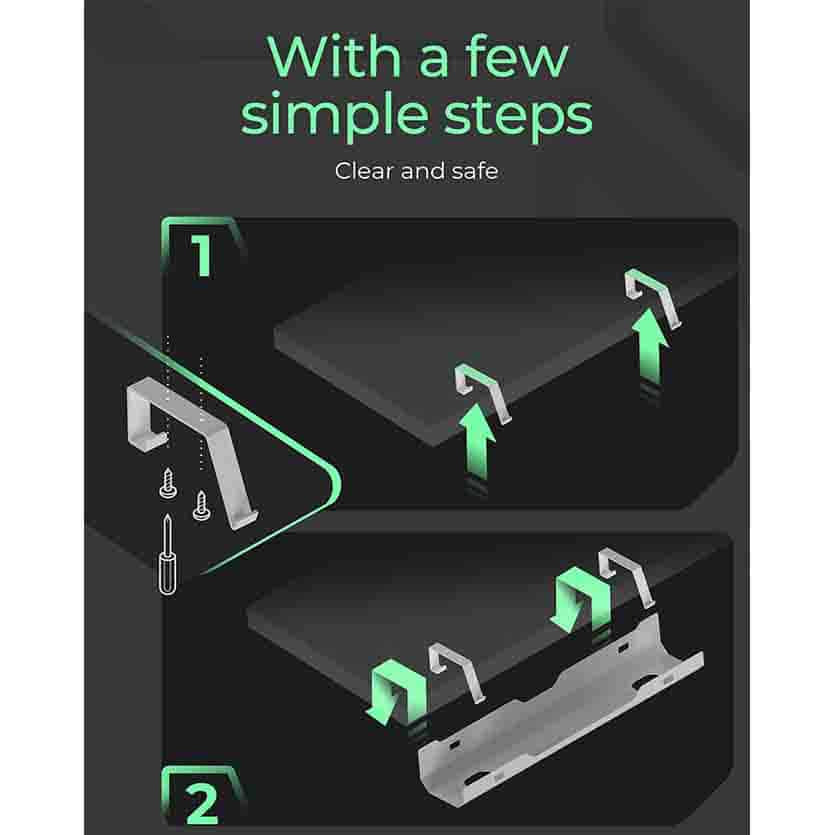 ICYBOX IB-EWA100W-CM CABLE MANAGEMENT TRAY FOR DESKS