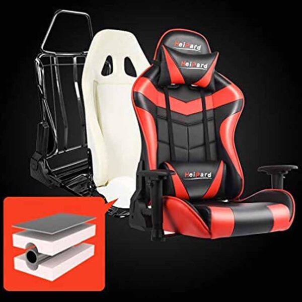 LC-POWER HP-GC-03BR GAMING CHAIR BLK/RED