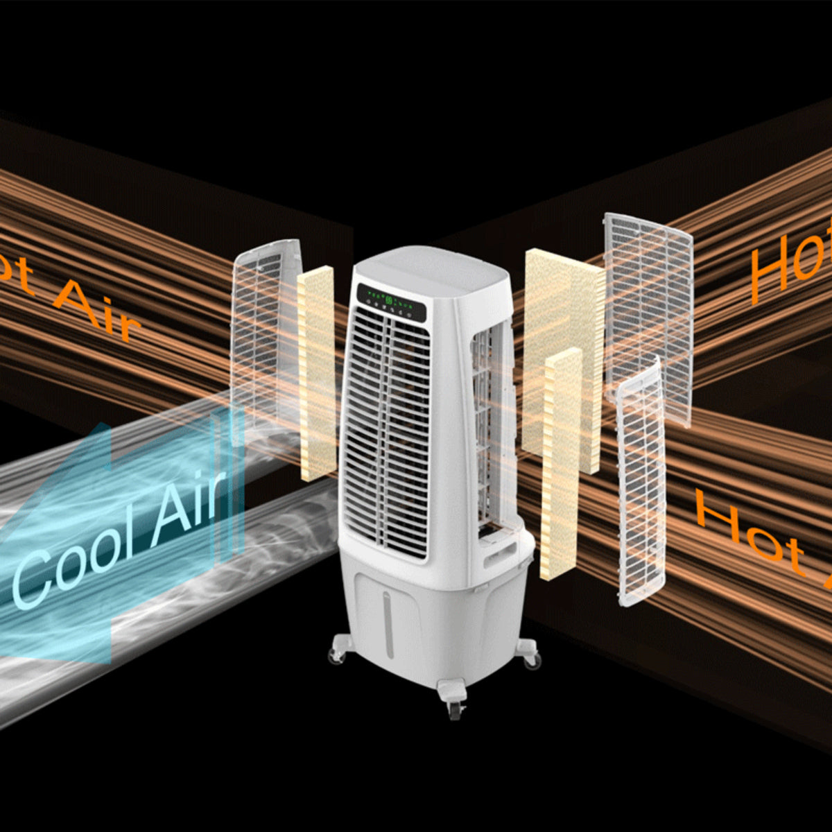 CRYSTAL AIR DF-AF8188C Air Cooler