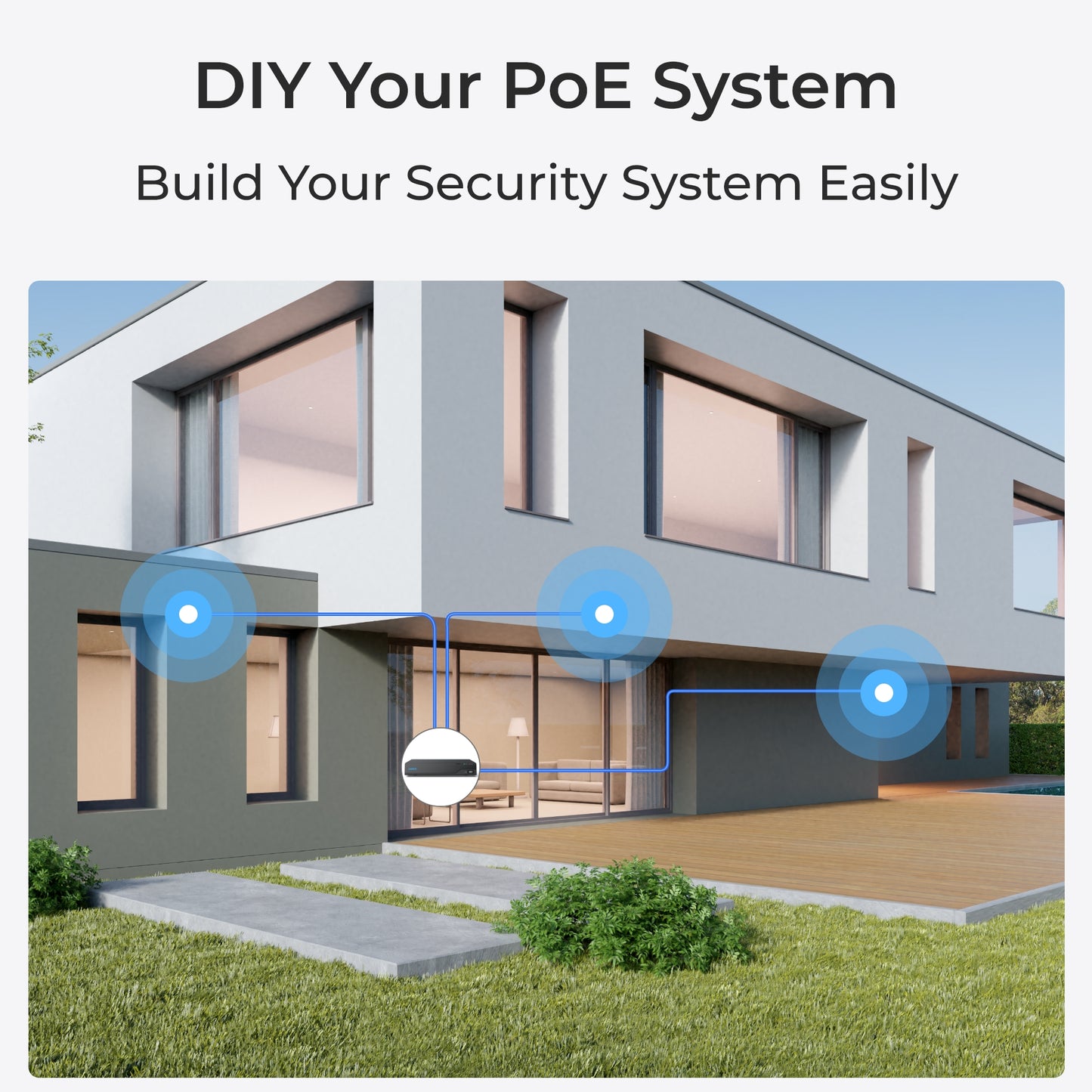 Reolink POE IP Dome Camera 5MP Fixed RLC-520A (P324)