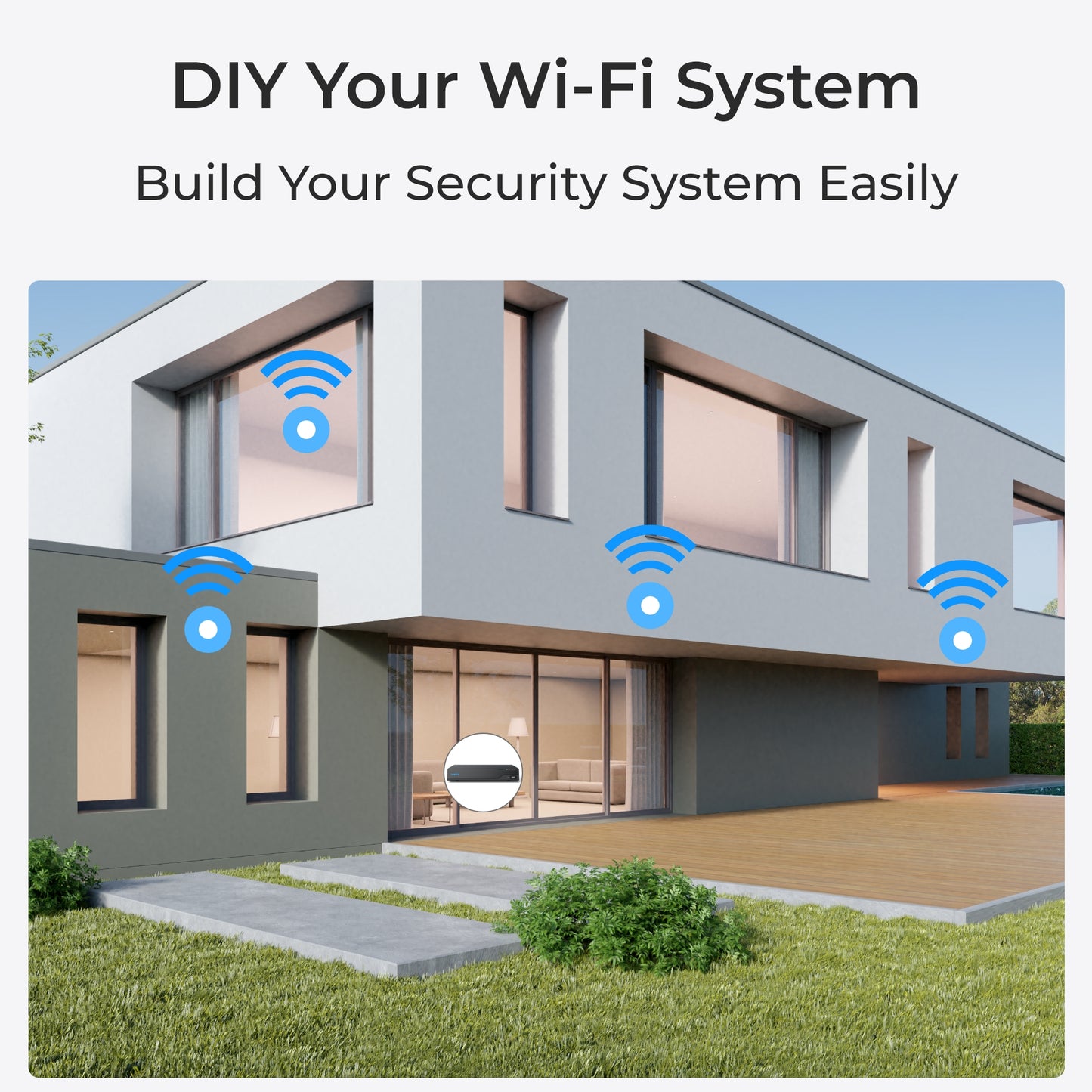 Reolink WIFI Outdoor Camera Bullet 5MP RLC-510WA White (W320)