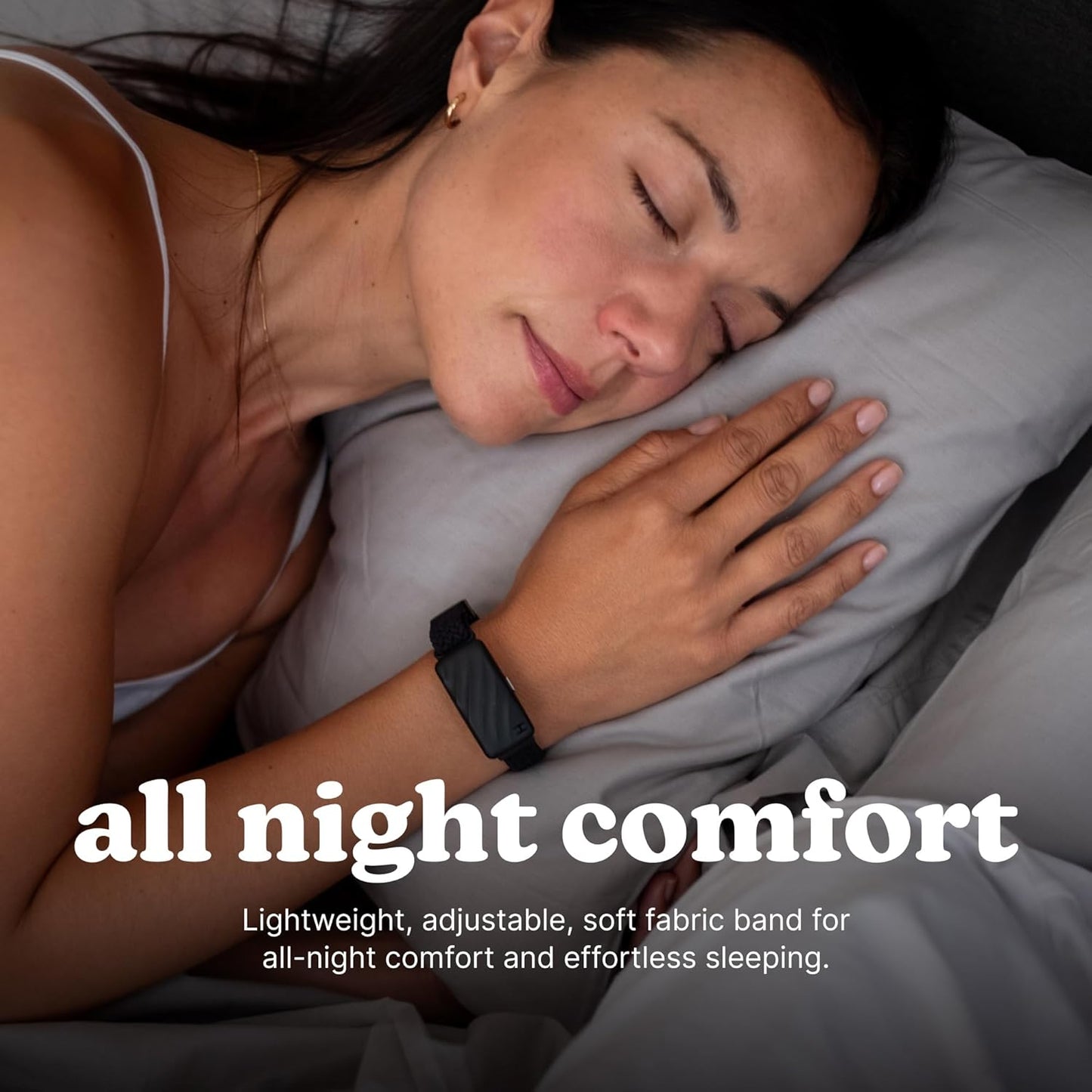 HoMedics SS-WB100CE-WW Wakeband Vibrating Alarm Wristband Cream