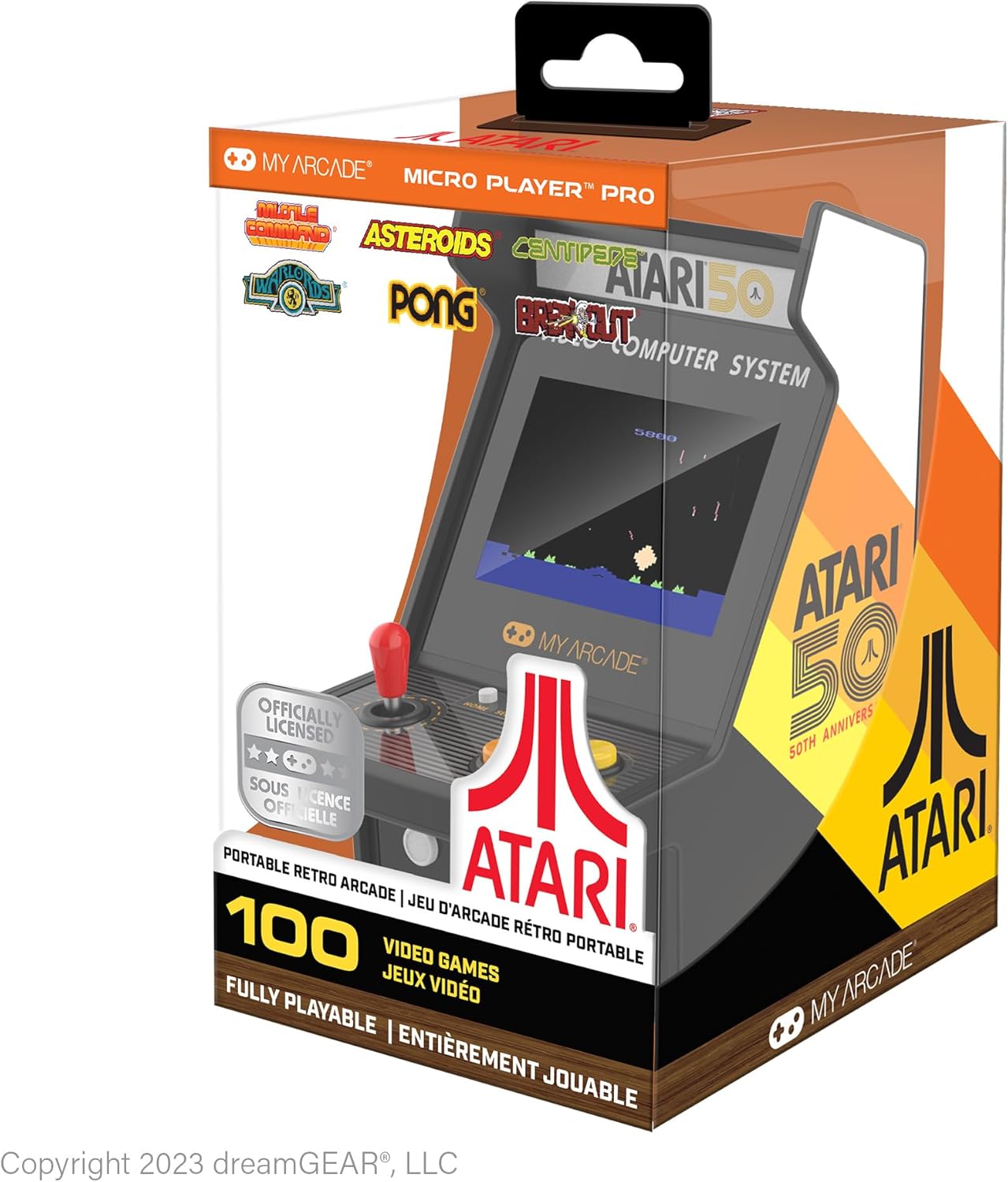 My Arcade MICRO PLAYER PRO ATARI (100 GAMES IN 1)