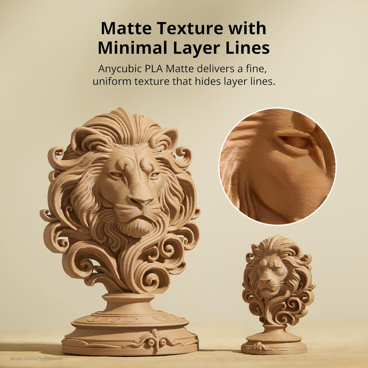 Anycubic PLA Matte Filament Green 1Kg