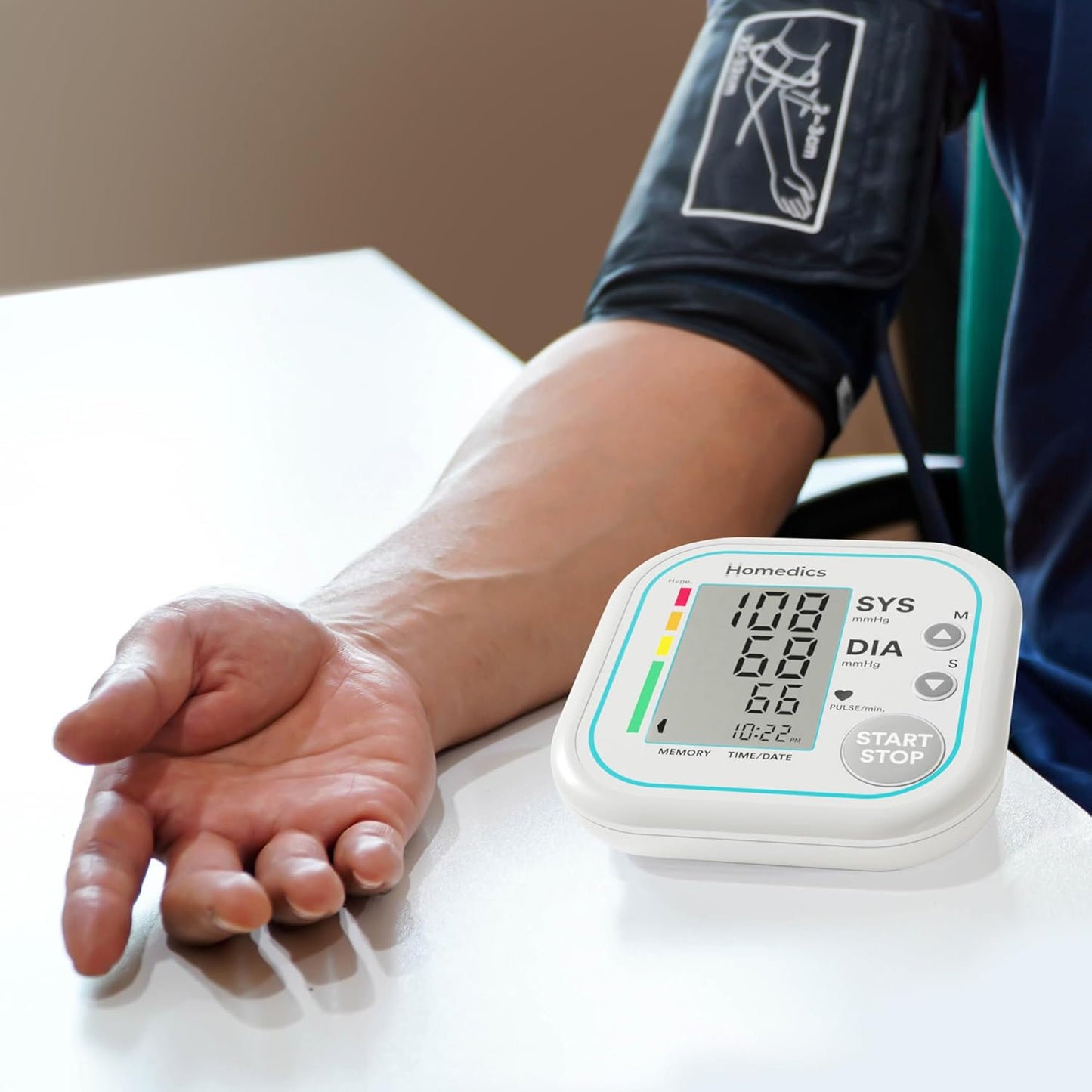 HoMedics Diagnostics Blood Pressure Monitor Arm Auto BPA-5020