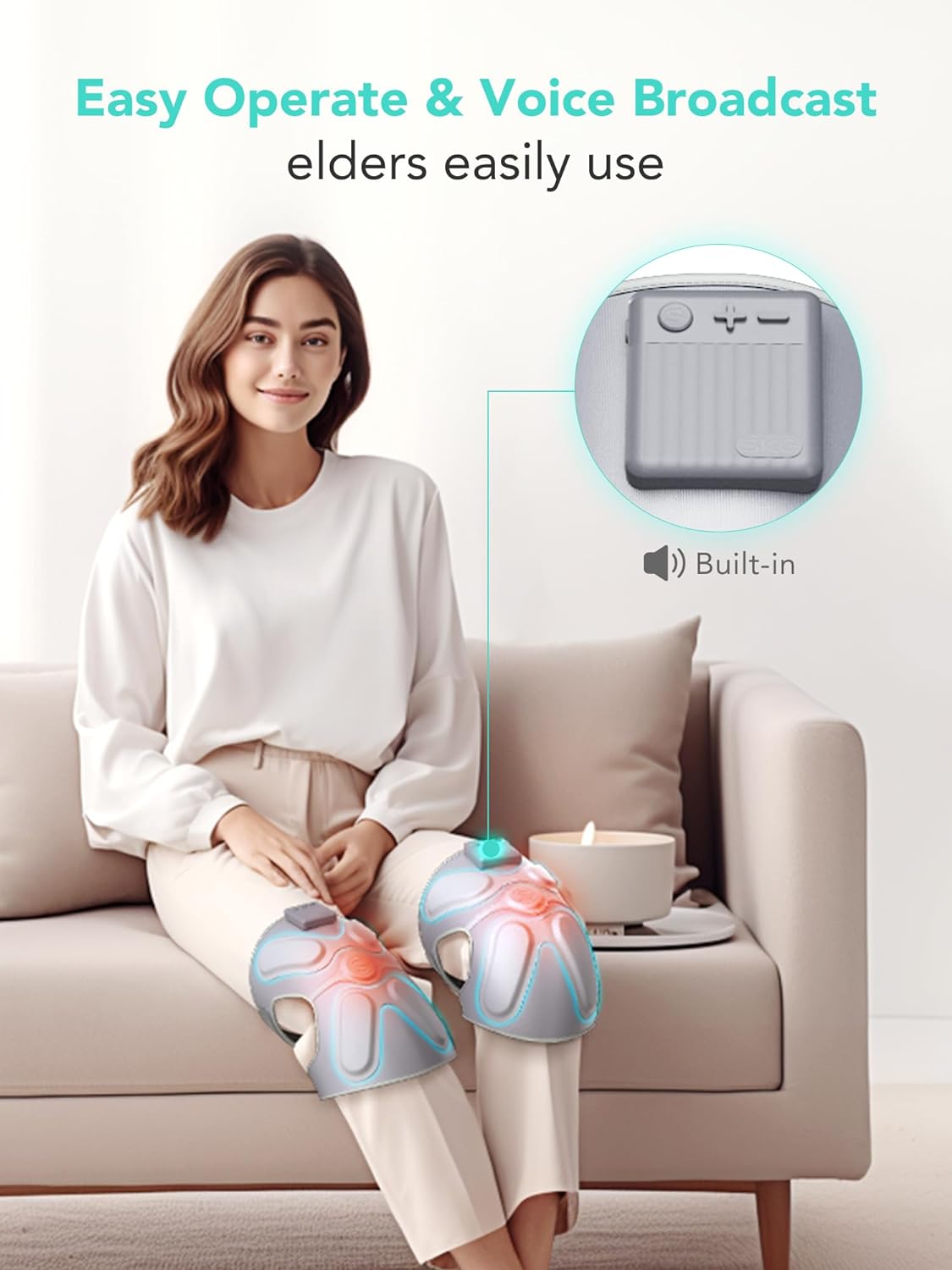 SKG W3 Pro Vibration & Heat Knee Massager