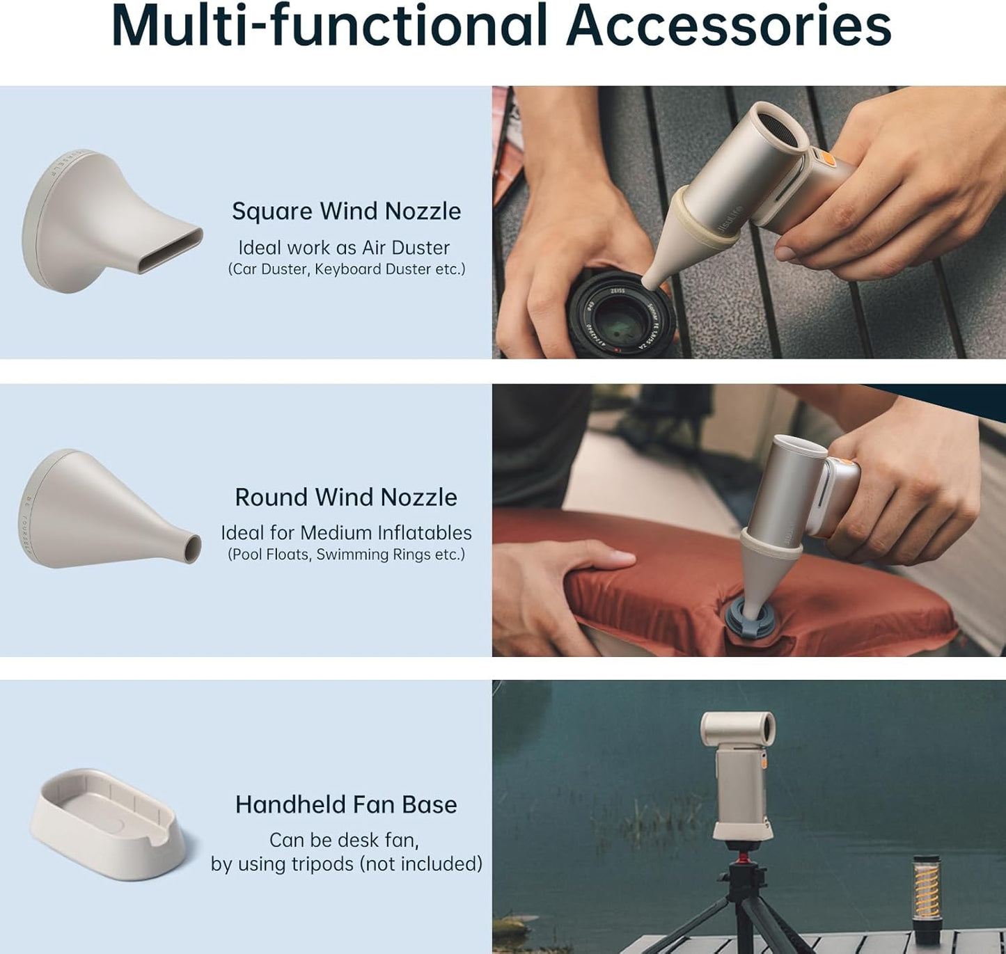 Jisulife ULTRA 1 Portable Personal Fan