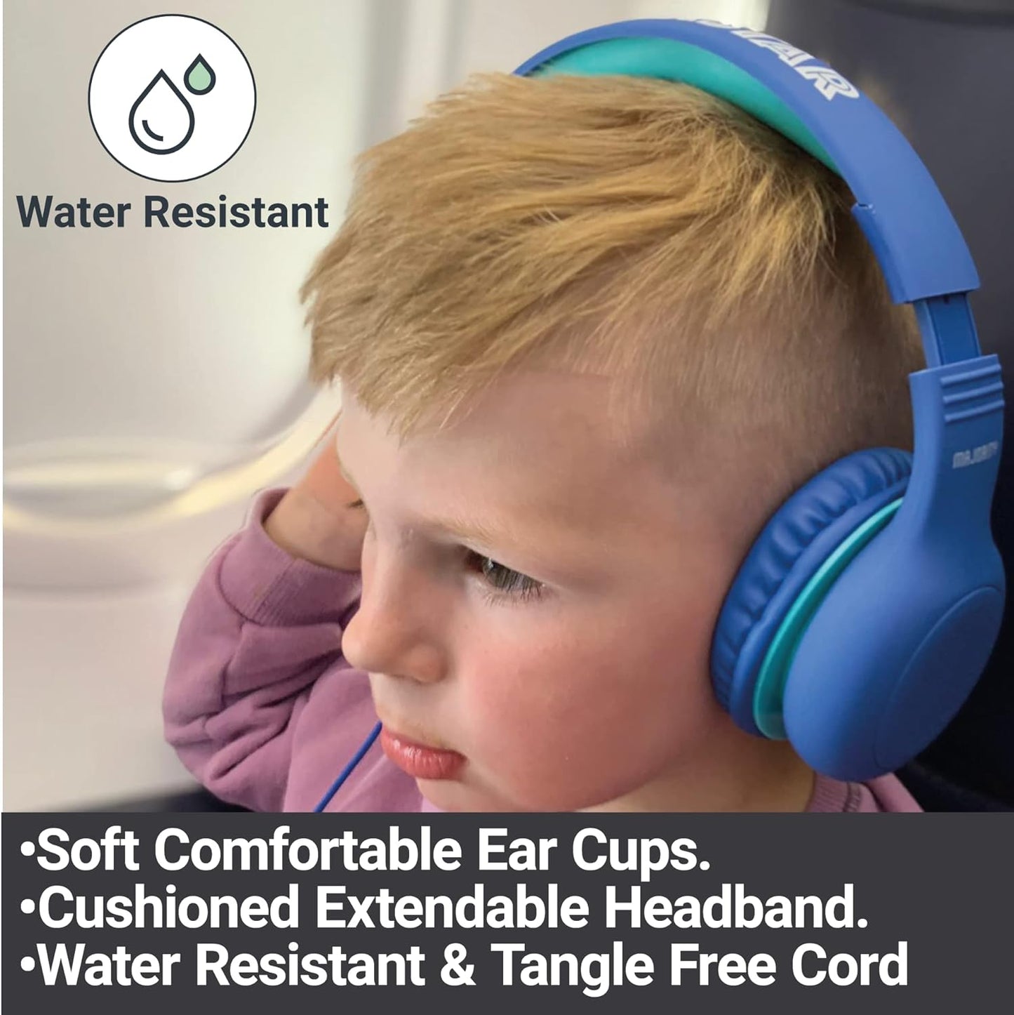 Majority SUPERSTAR Kids Over Ear Headphones Blue