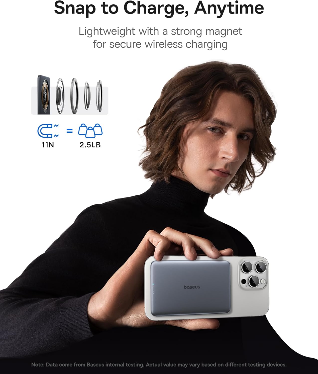 Baseus AM41 PicoGo Powerbank Wireless 20W 5000mAh