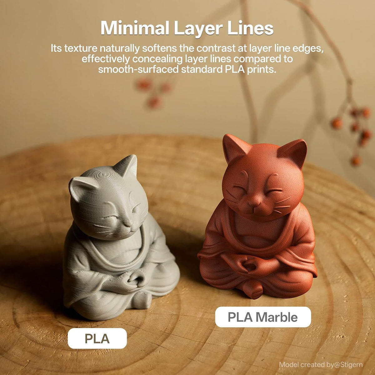 Anycubic PLA Filament Marble White 1Kg