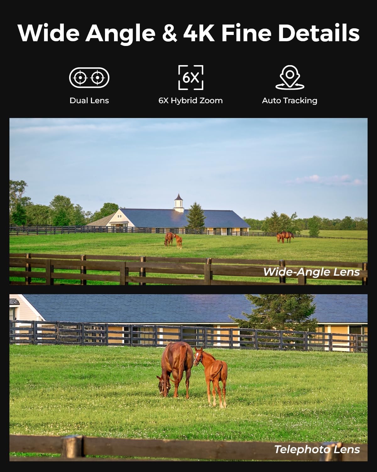 Reolink BP4G Outdoor Battery Camera 4K Trackmix LTE (G770) (White) (Hard Bundle)