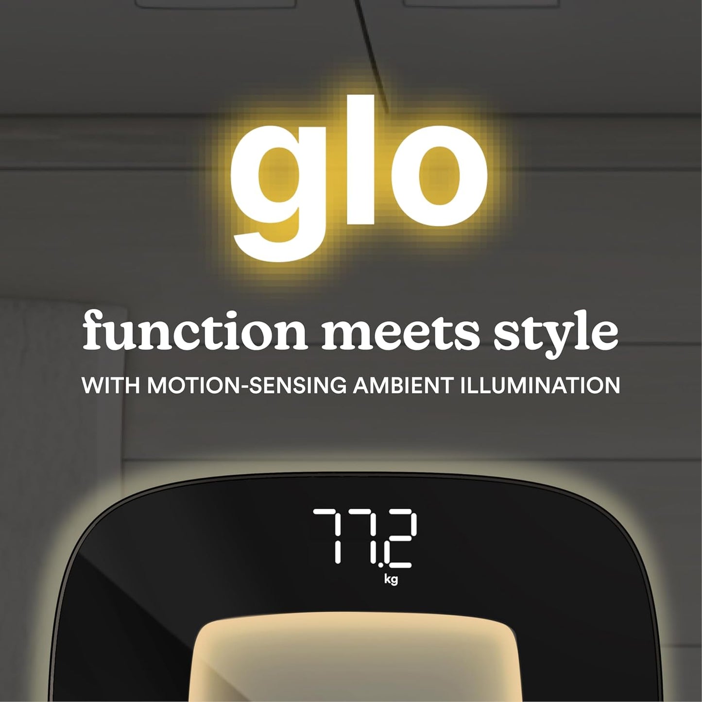 HoMedics SCL-B100 Body Scale Glo Essential Black