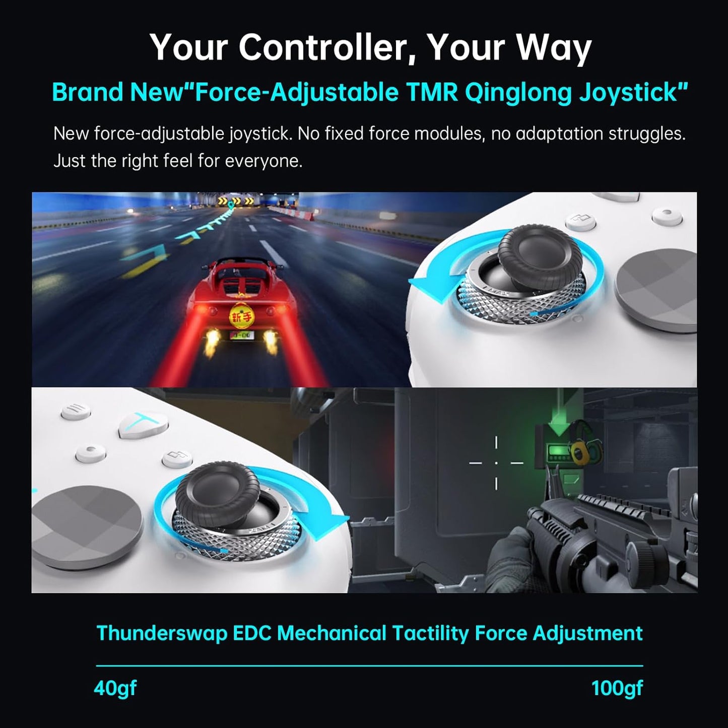 Thunderobot G80 ThunderSwap PC Gamepad Wireless