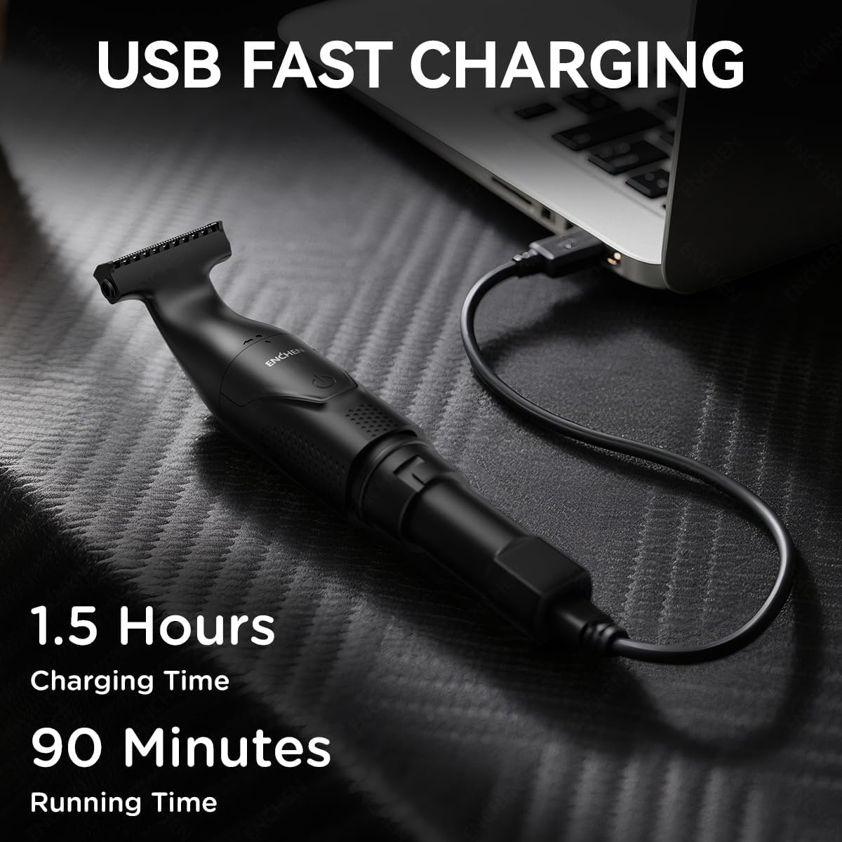 Enchen Hair Clipper Alien Pro 2 USB-C 800mAh Black