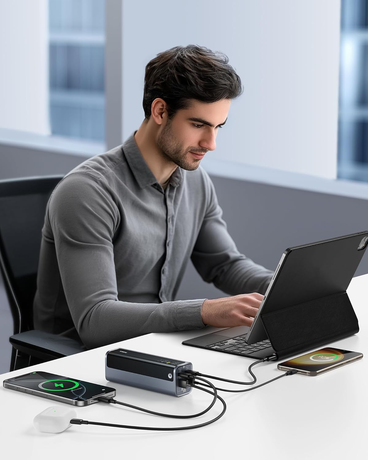 Baseus GP12 Powerbank 145W 20800mAh + Display EnerGeek