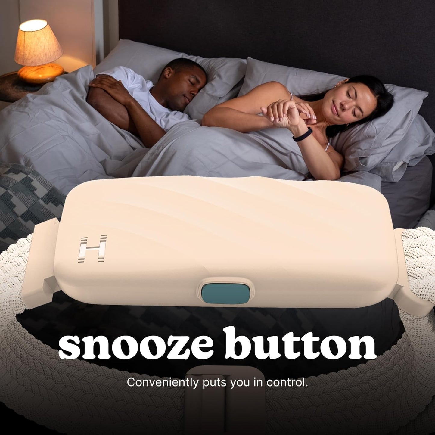 HoMedics SS-WB100CE-WW Wakeband Vibrating Alarm Wristband Cream