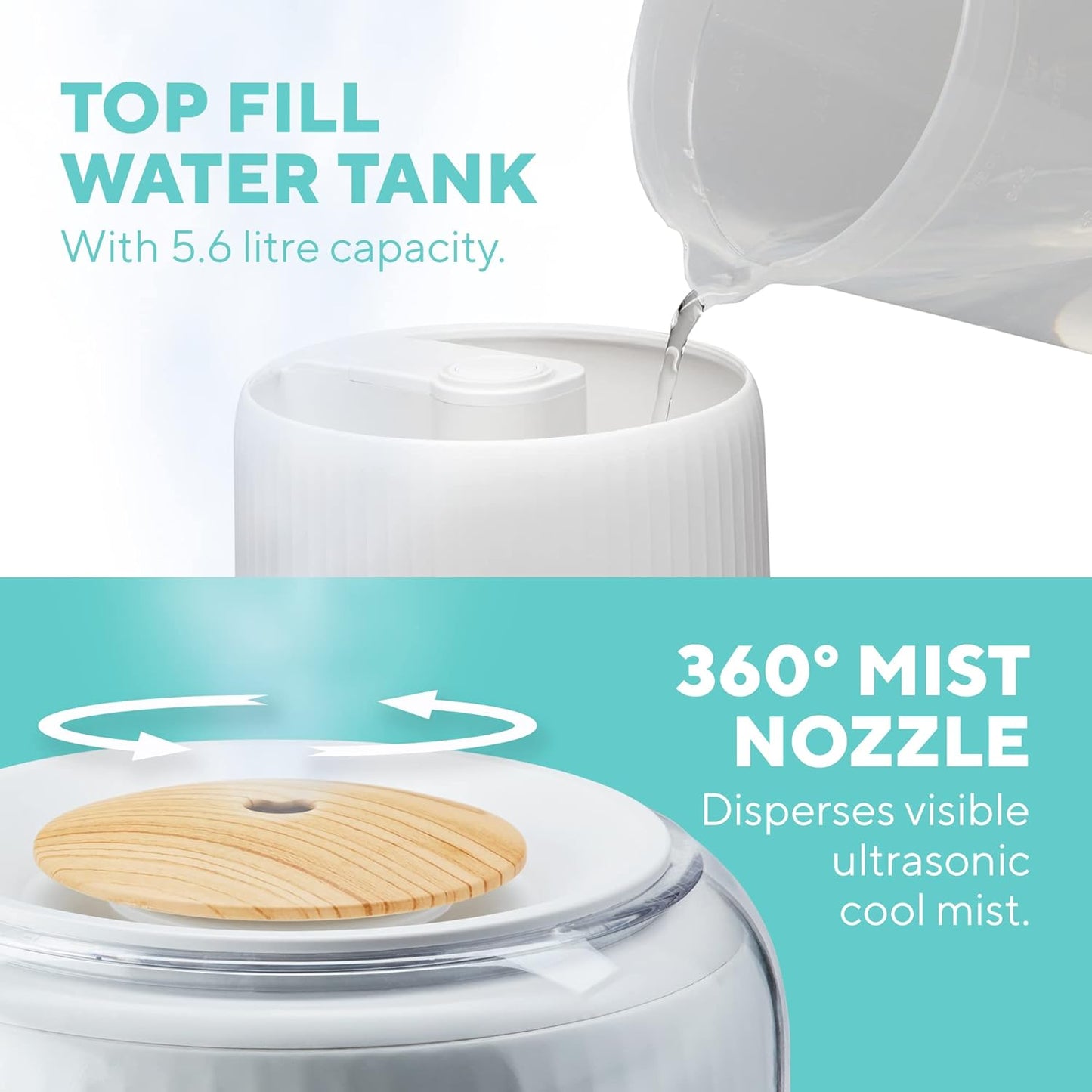 Homedics CMTF91 Totalcomfort Deluxe Ultrasonic Humidifier