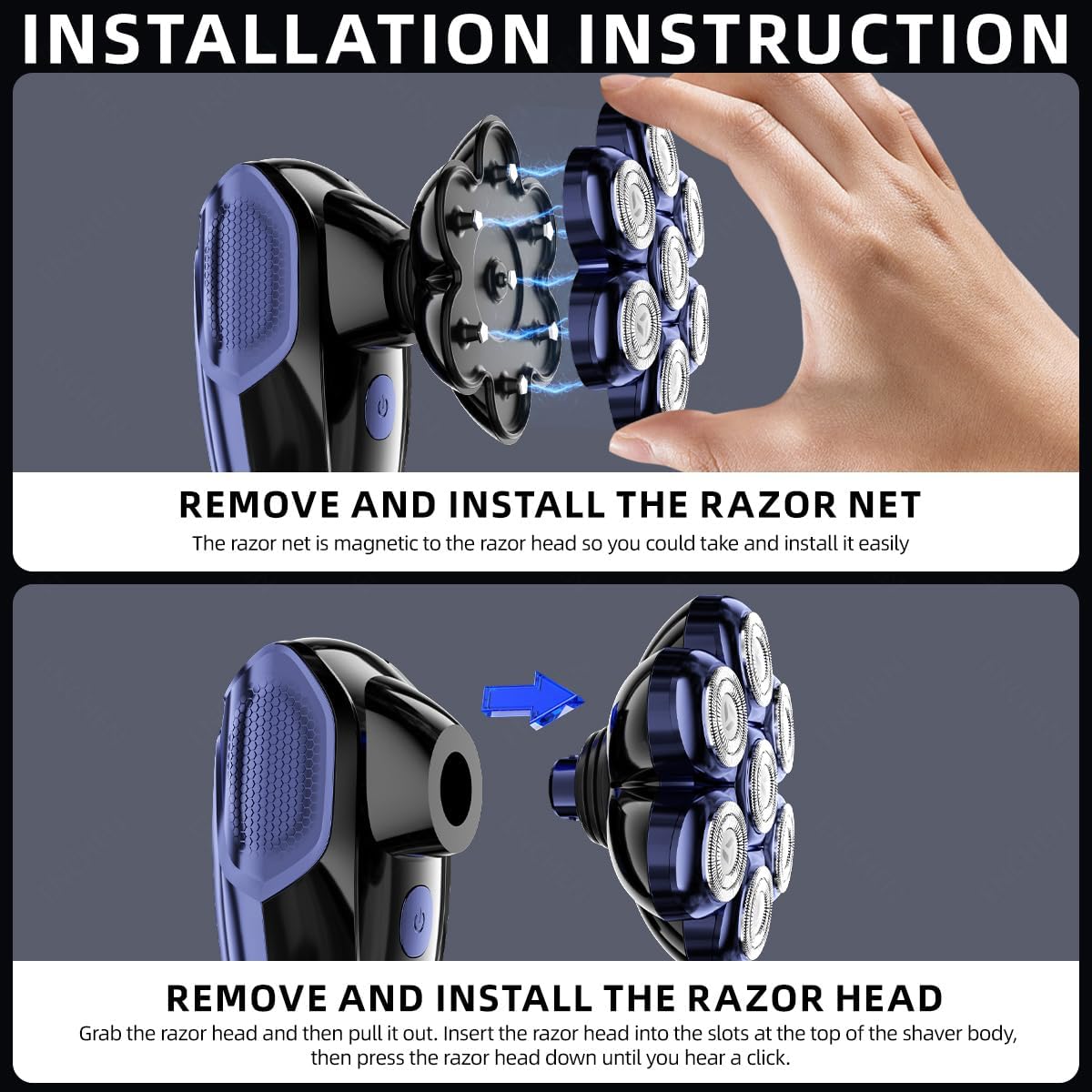 Enchen Hair Clipper Alien Pro 2 USB-C 800mAh Black