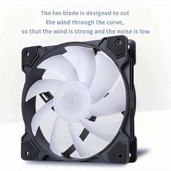 SAMA KT125 BLACK 120mm FAN KIT ARGB (3x FANS) W/FAN HUB
