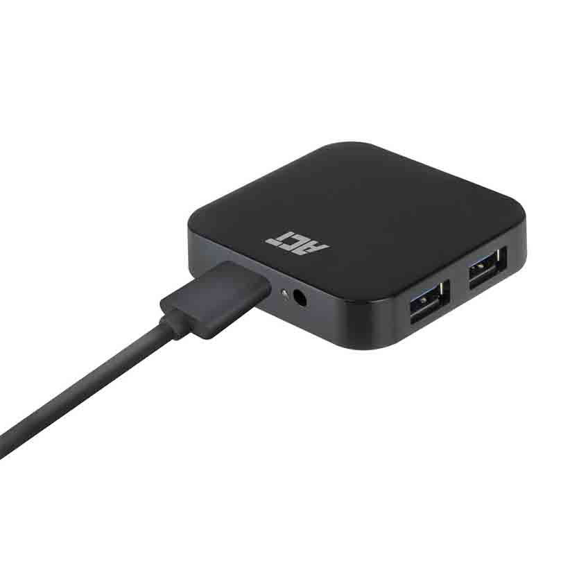 ACT, AC6305 USB HUB3.0 4-PORT 10W W/PSU