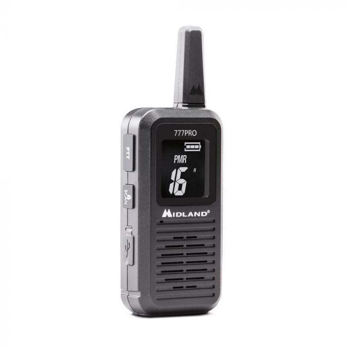 Midland 777 PRO Professional Business PMR Radios (Pair)