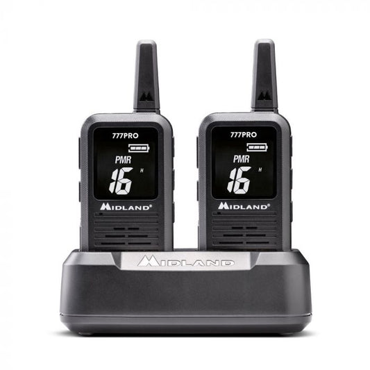 Midland 777 PRO Professional Business PMR Radios (Pair)
