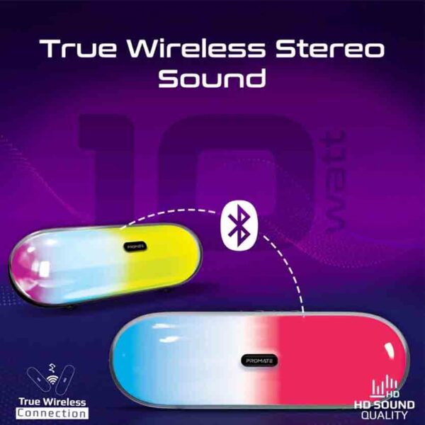 PROMATE LUMIBAR BARSOUND WIRELESS BLUETOOTH V5.3 SPEAKER