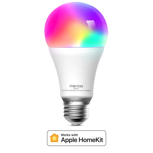 Meross MSL120HK-UK Homekit Smart Wi-Fi LED Bulb RGBWW E27
