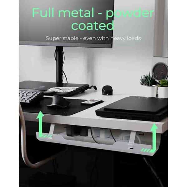 ICYBOX IB-EWA100W-CM CABLE MANAGEMENT TRAY FOR DESKS
