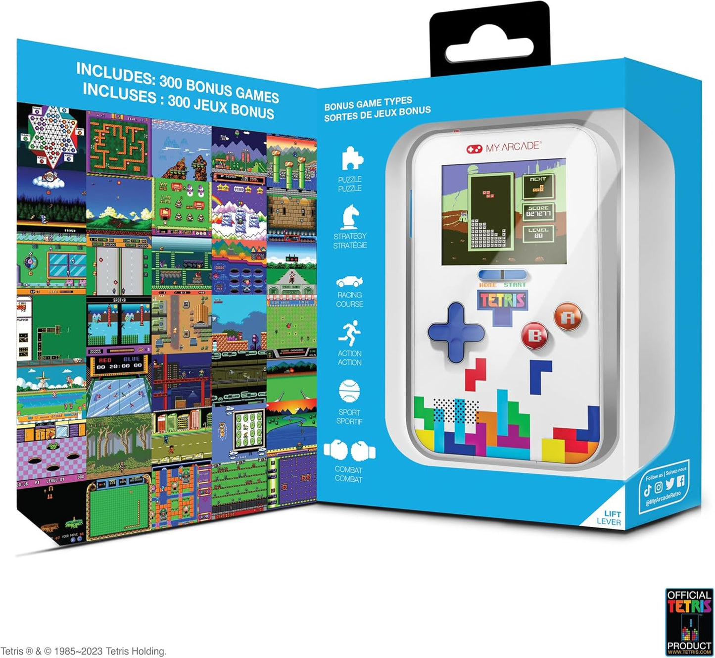 My Arcade GO GAMER TETRIS (301 GAMES IN 1)