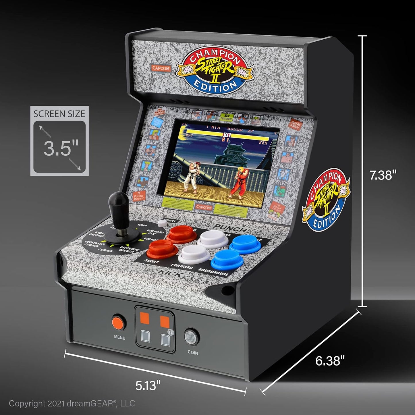 My Arcade MICRO PLAYER STREET FIGHTER II CHAMPION EDITION