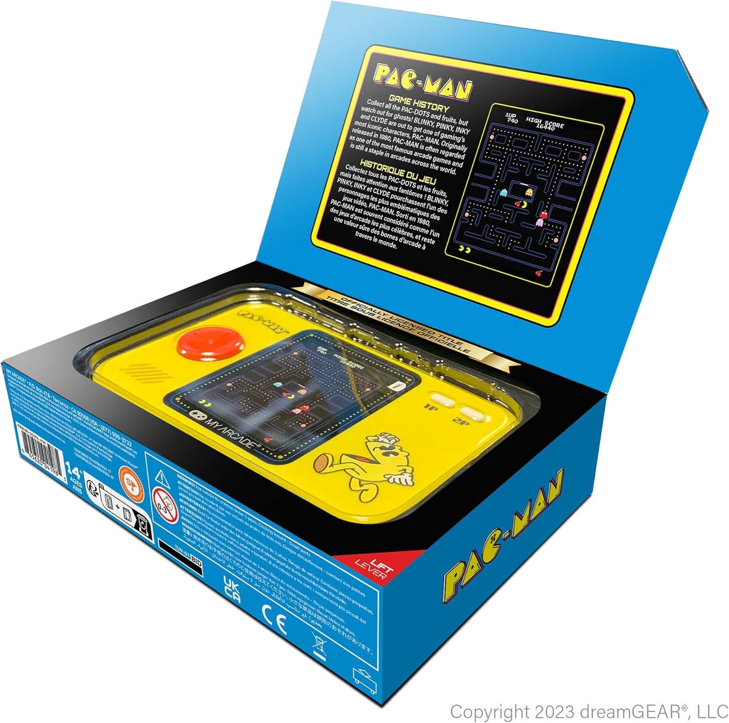 My Arcade POCKET PLAYER PAC-MAN (3 GAMES IN 1)