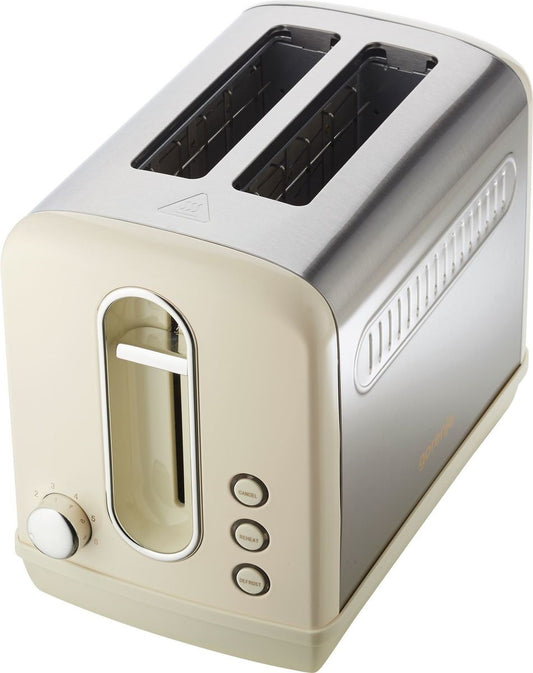 Gorenje T1100CLI Kitchen Toaster 850W 2 Slots 6 Heating Levels Ivory Metal