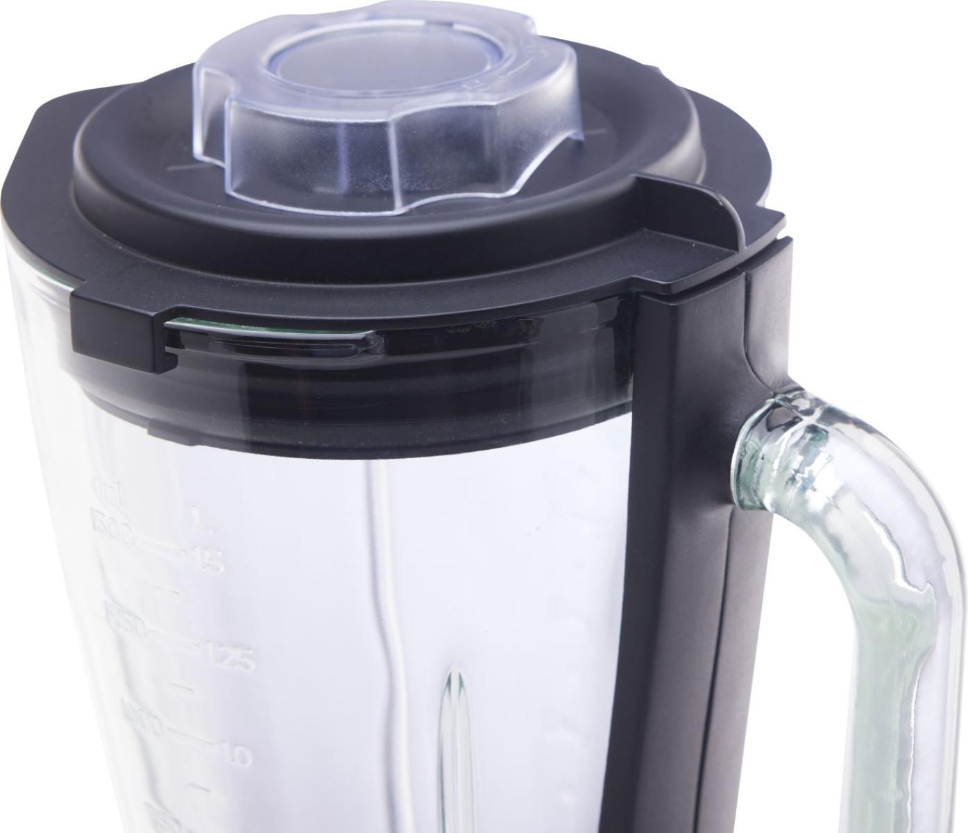 Gorenje B1000DE Kitchen Blender 1000W 1.5L Glass Jug 21000 RPM 3 Programs Black/Inox