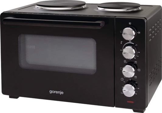 Gorenje Kitchen Oven 1000W 30L with Hot Plates OM30GBX