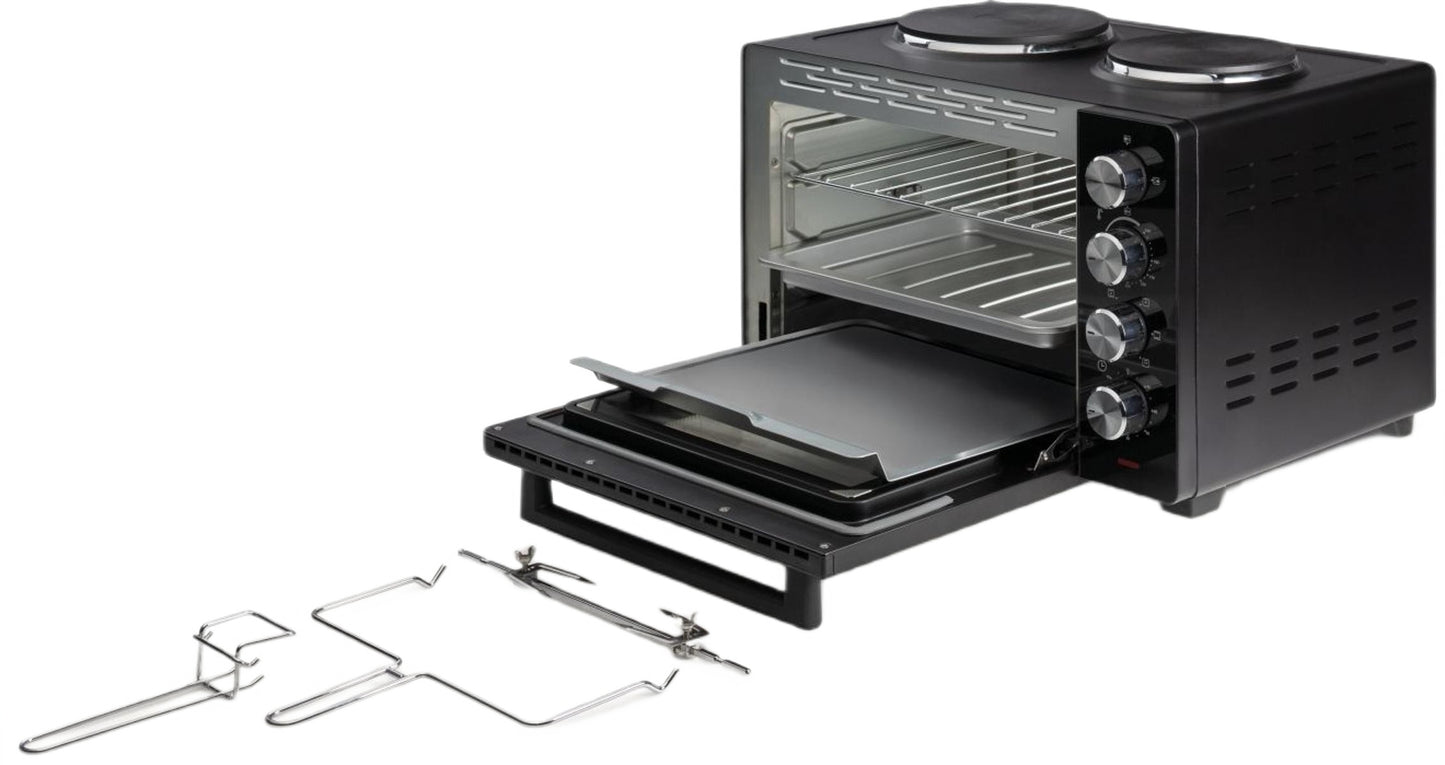 Gorenje Kitchen Oven 1000W 30L with Hot Plates OM30GBX