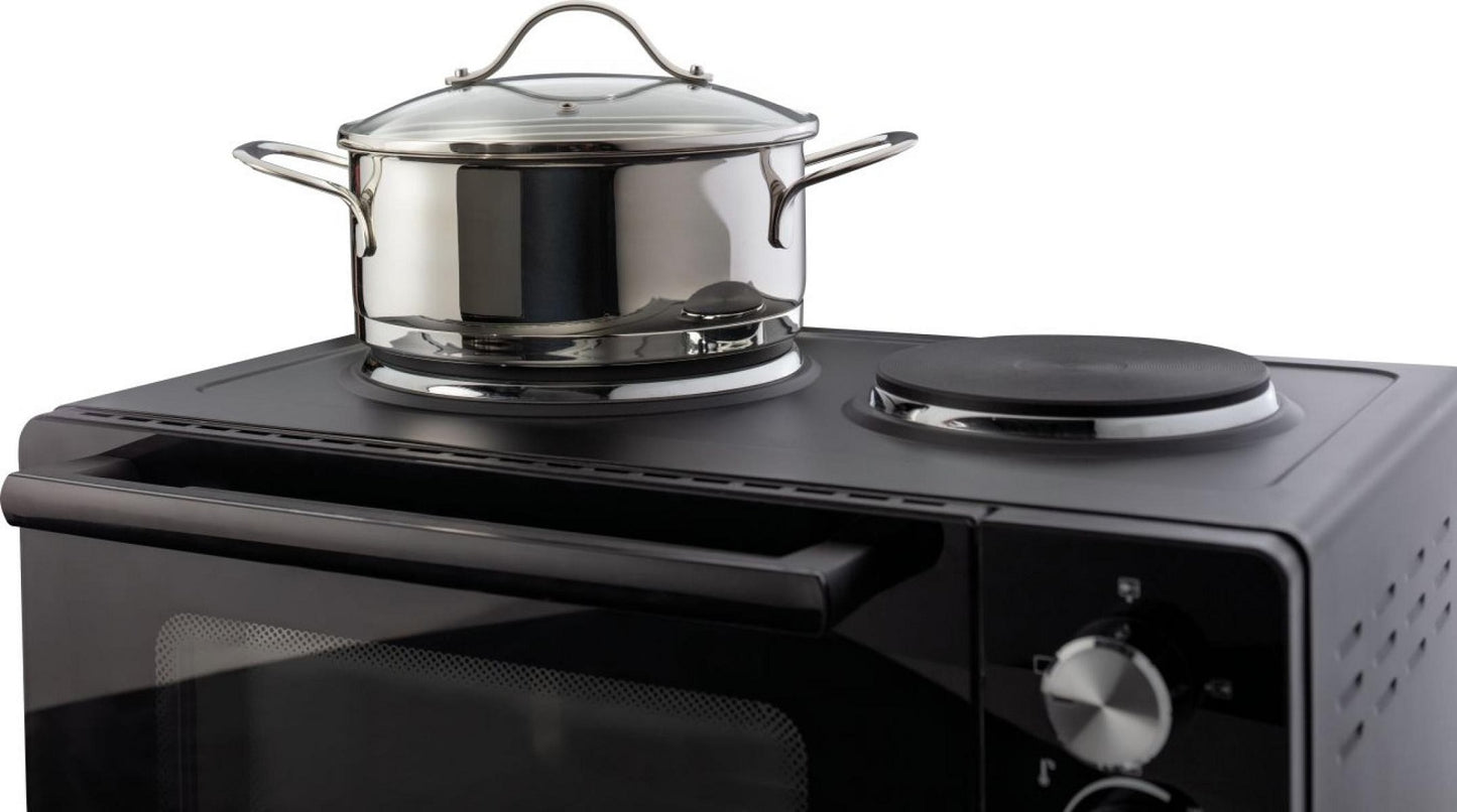 Gorenje Kitchen Oven 1000W 30L with Hot Plates OM30GBX