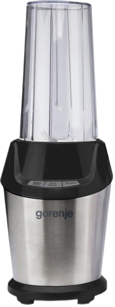 Gorenje Kitchen Blender 1000W 0.75L Tritan Jug 20000 RPM 2 Speed BN1000BK Black/Silver