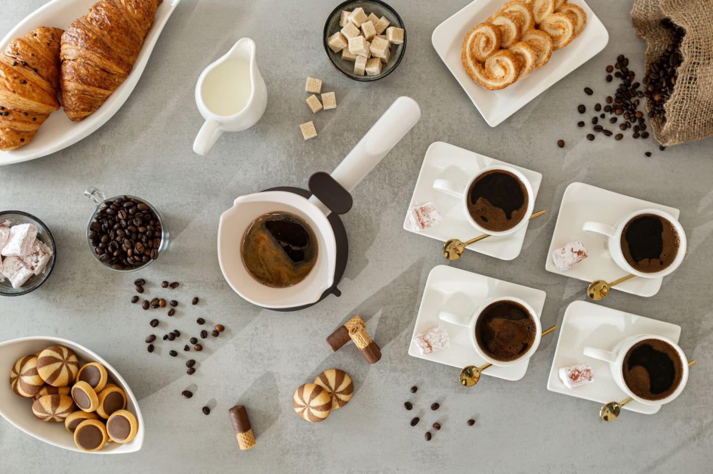 Gorenje TCM350W Kitchen Coffee Maker Cyprus 350ml Double Pouring White