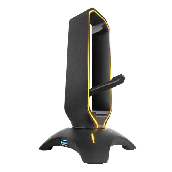 LC-HUB-HEAD-BUNGEE USB HUB & HEADPHONE HOLDER LC-POWER