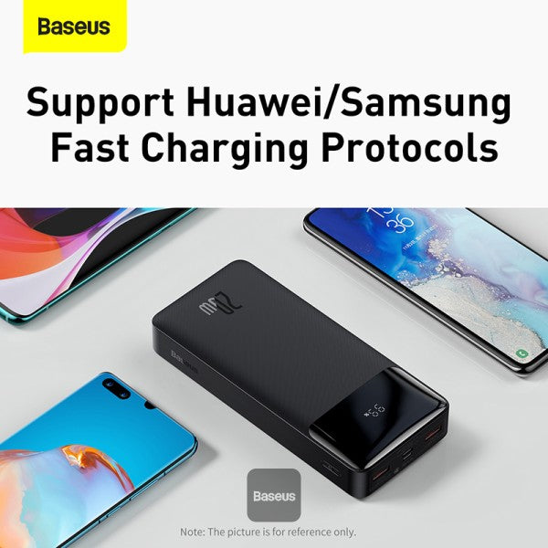 Baseus Powerbank 20W 20000mAh Bipow Black