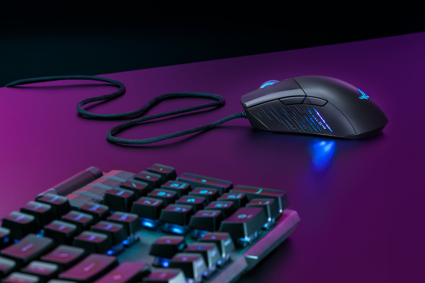 ASUS Gaming Mouse Wired RGB AURA Right Handed ROG GLADIUS III