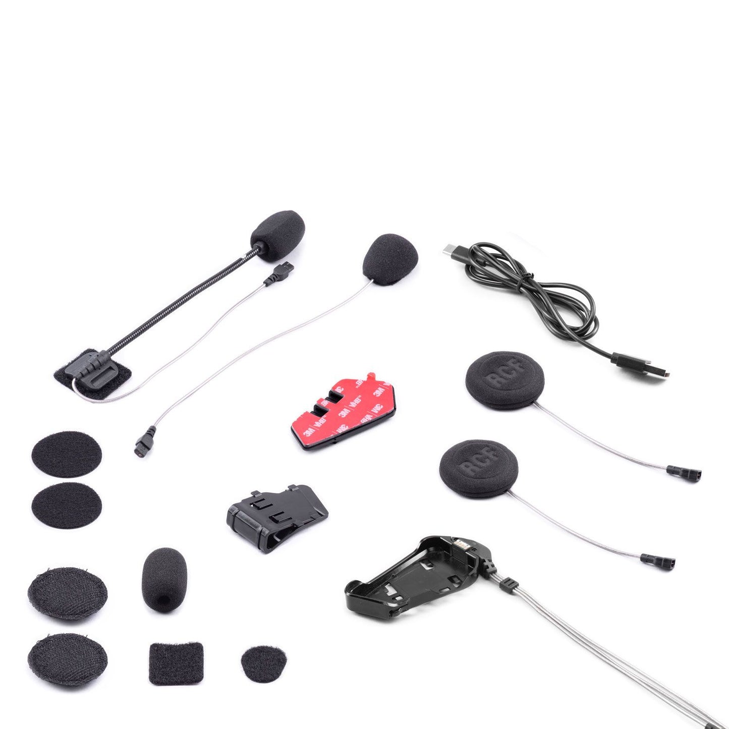 Midland Moto Intercom R1 Mesh Hybrid BT & Mesh Helmet Headset (single)