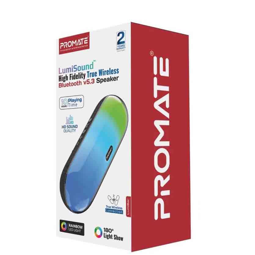 PROMATE LUMIBAR BARSOUND WIRELESS BLUETOOTH V5.3 SPEAKER
