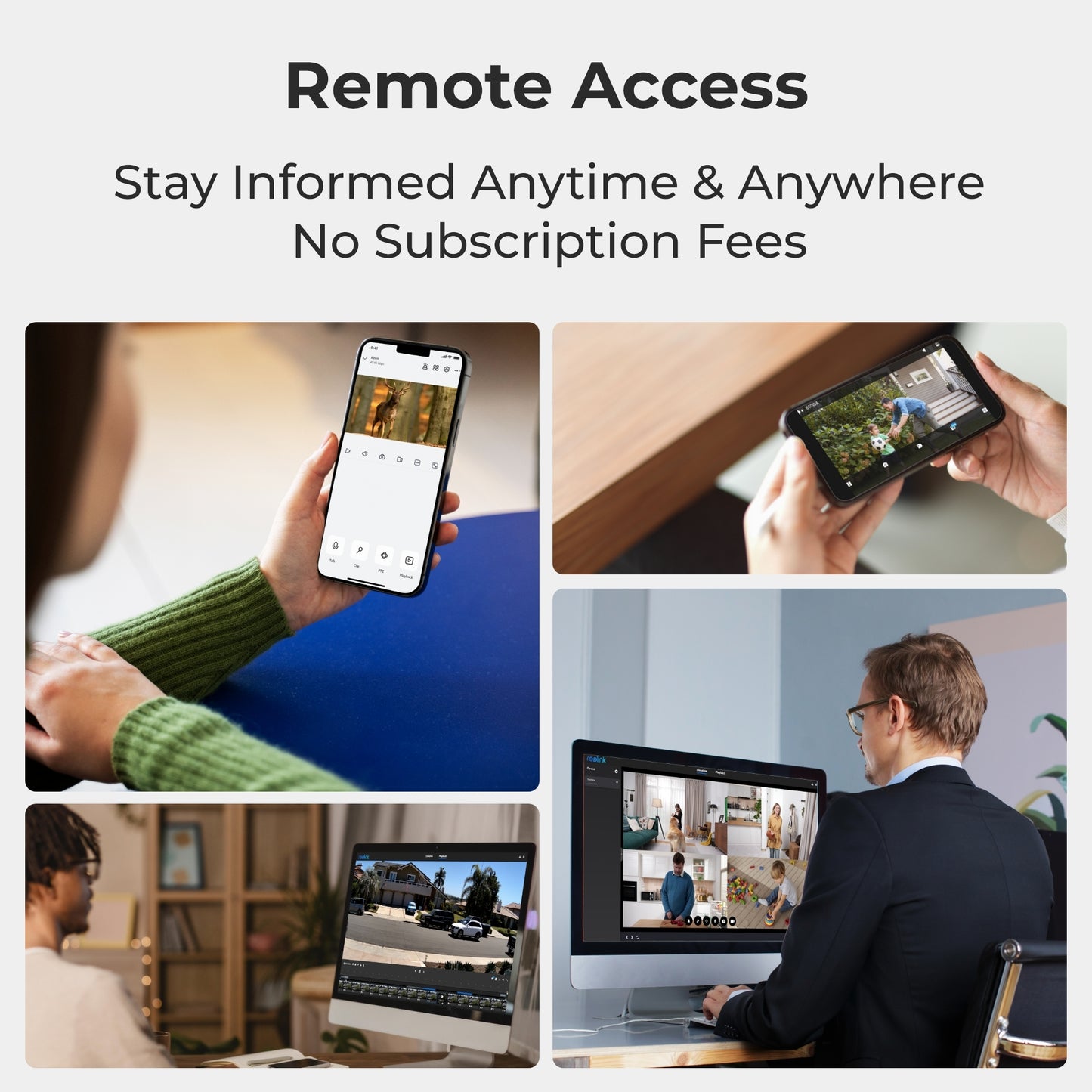 Reolink WIFI Indoor PTZ Camera 3MP E321 White
