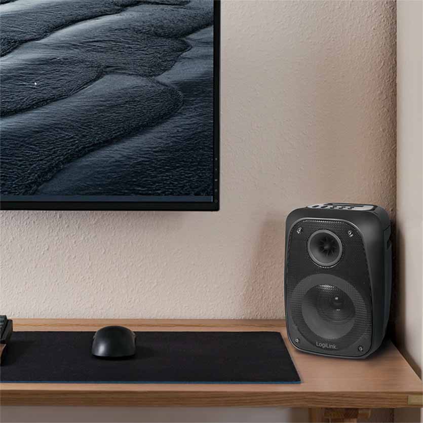 LOGILINK SP0058 SPEAKER MOBILE BT RGB, TWS, 10W BLACK