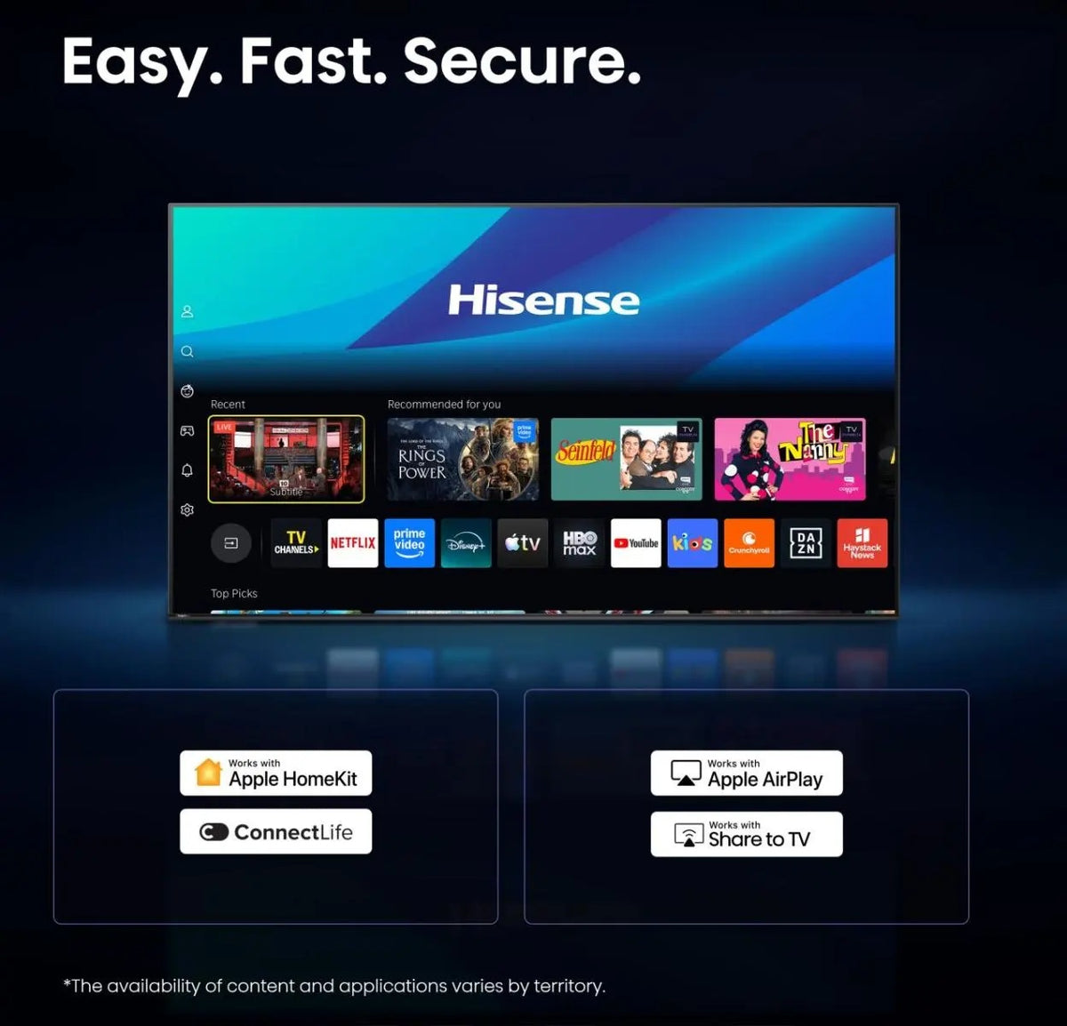 Hisense 32A4S 32'' HD Smart LED TV
