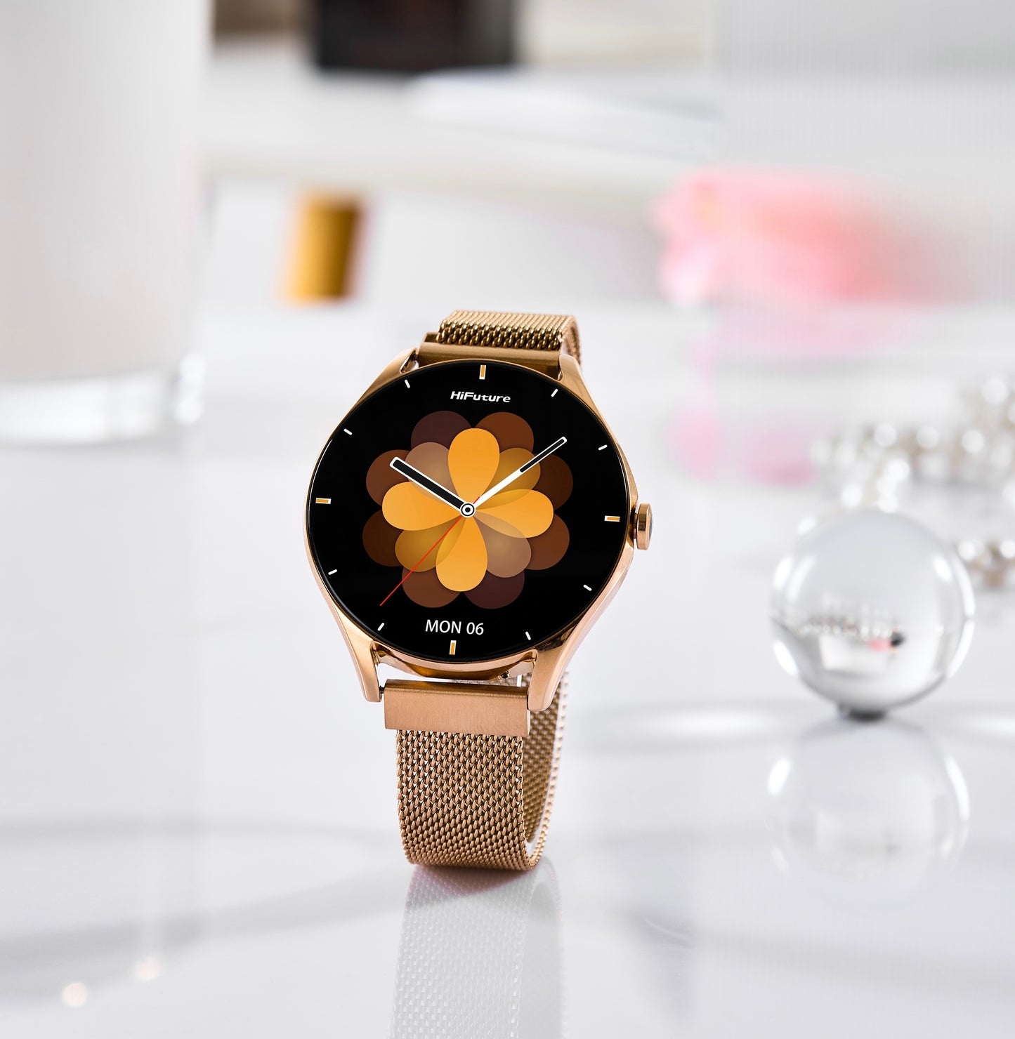HiFuture Lifestyle SmartWatch AURA 2 Rose Gold