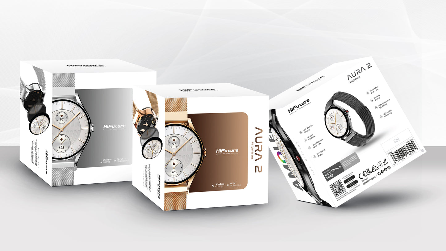 HiFuture Lifestyle SmartWatch AURA 2 Rose Gold